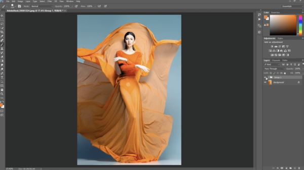 Adobe photoshop edit photo retouching